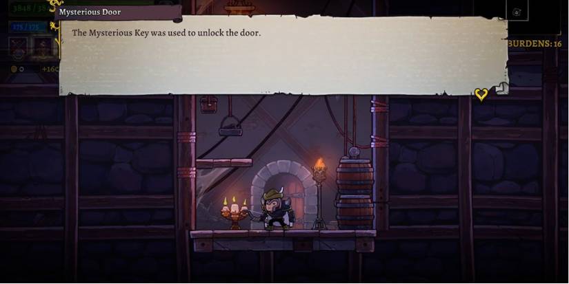 Rogue Legacy 2 the mysterious key unlocks this door in the tutorial area