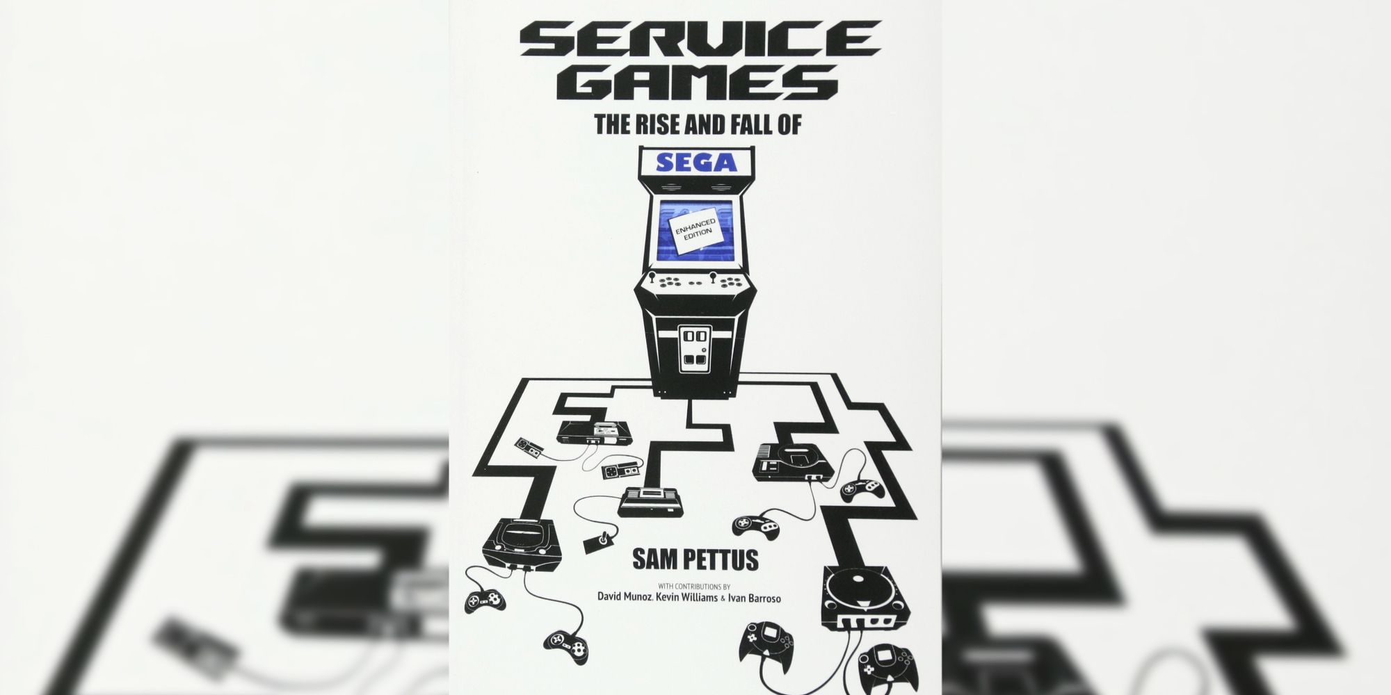 Image Showing The Cover of Service Games: The Rise and Fall of Sega by Sam Pettus