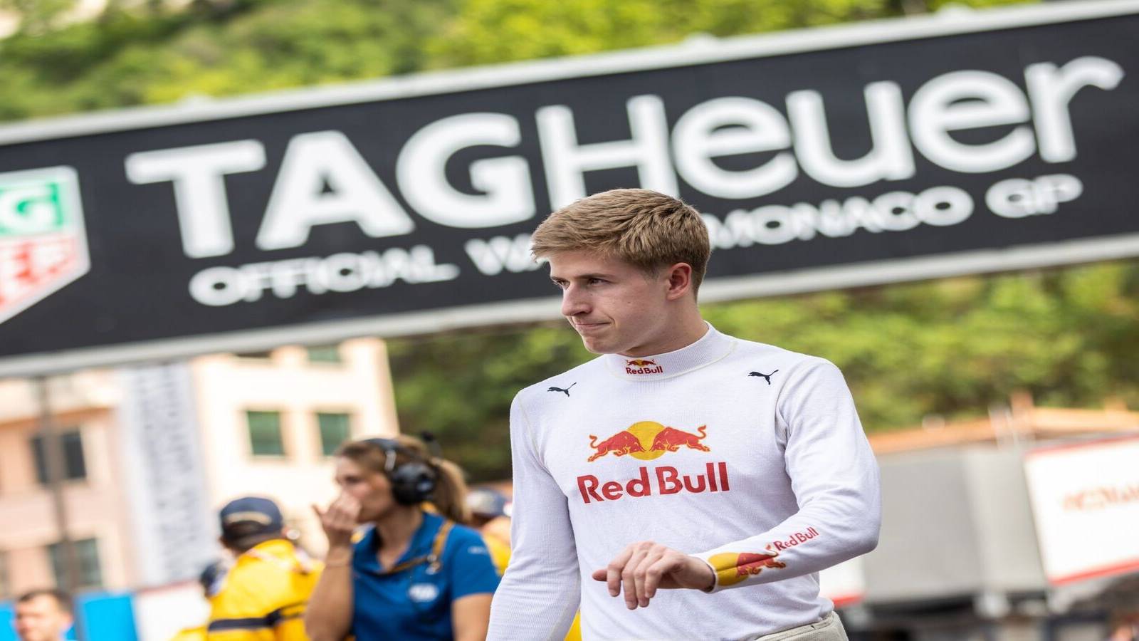 Formula 2 driver Juri Vips