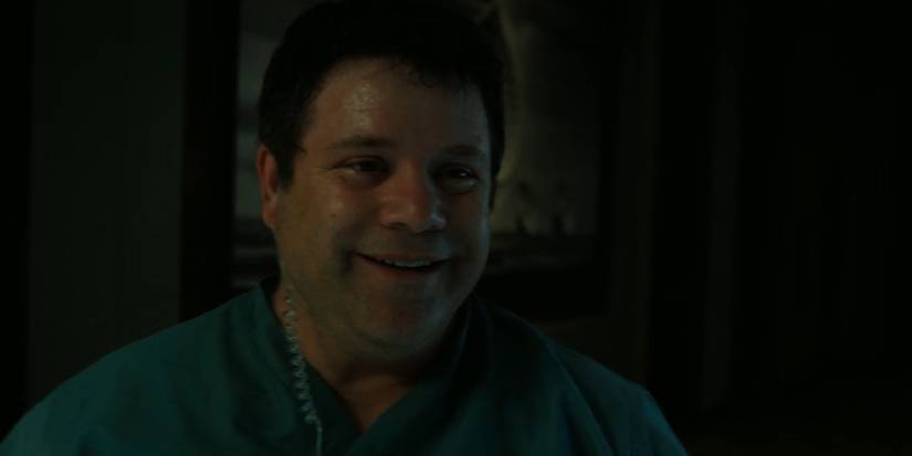 Bob wearing scrubs moments before his death in season 2