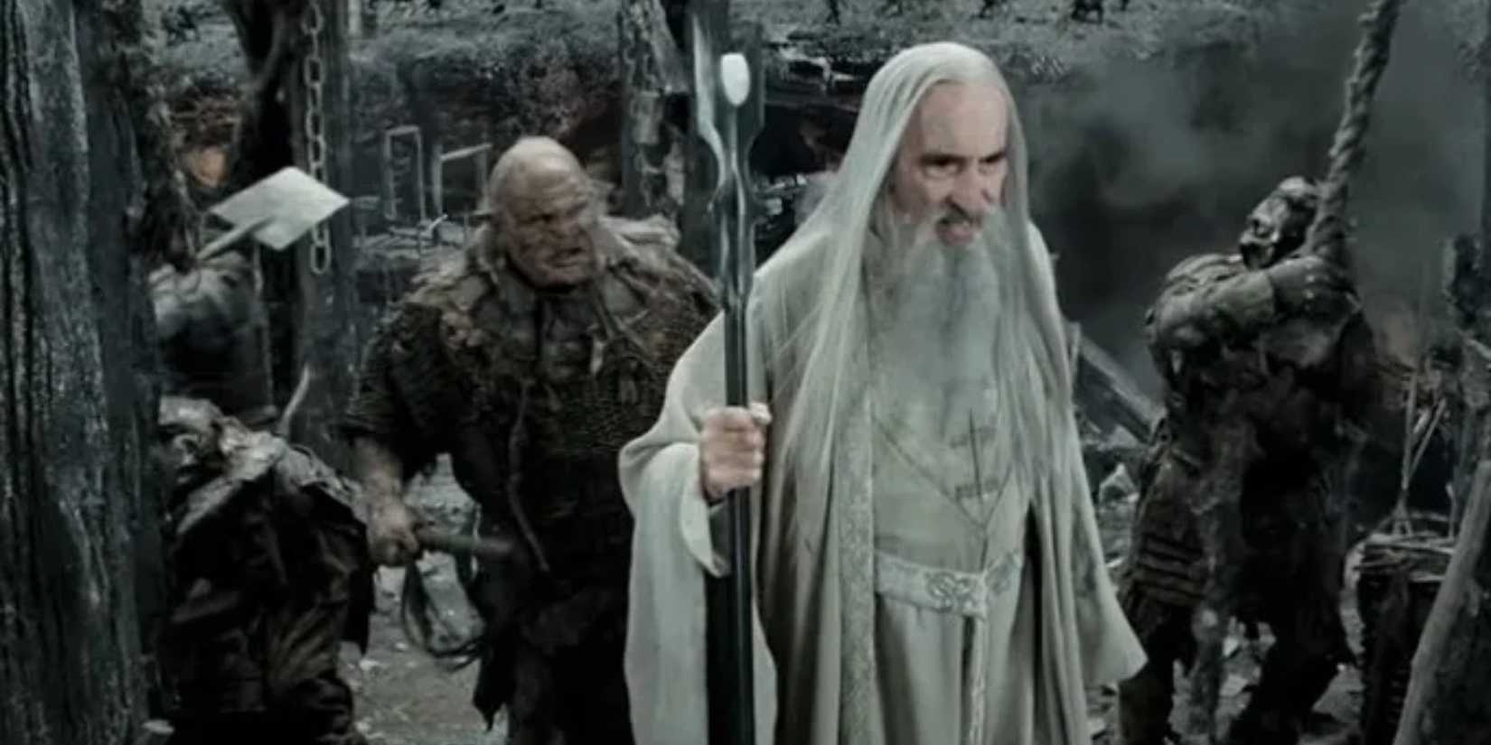 Saruman and the orcs