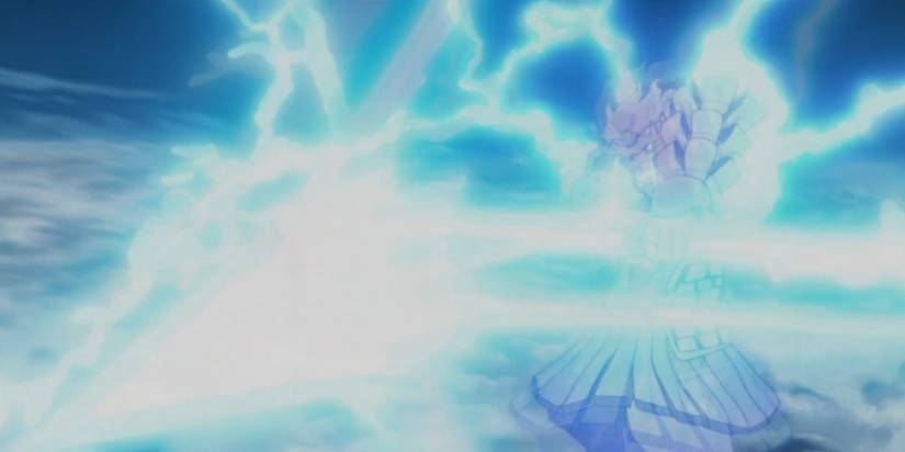 Sasuke using Indra's Arrow