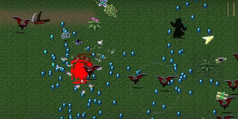 Fighting the Shadow Boss in Vampire Survivors