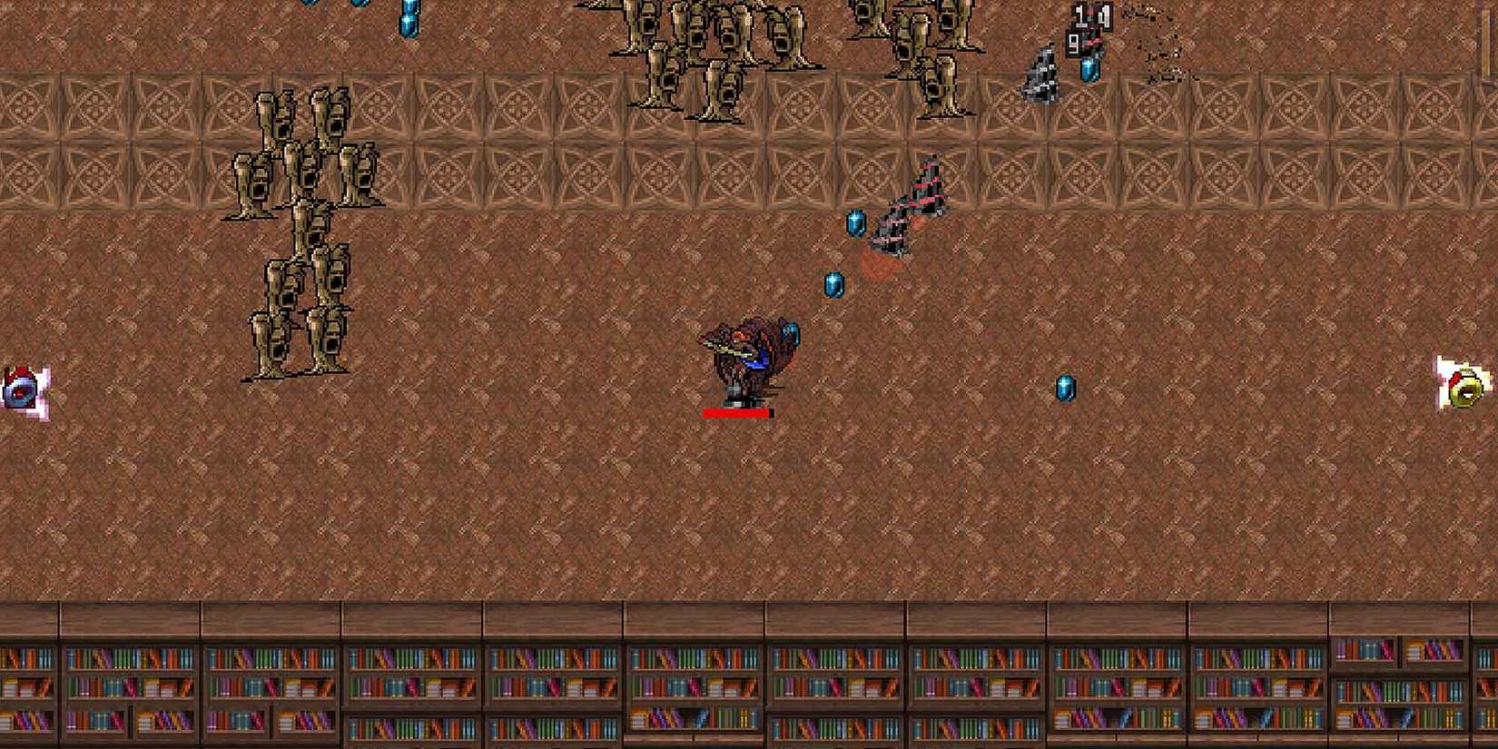 The Shadow Pinion Weapon in Vampire Survivors