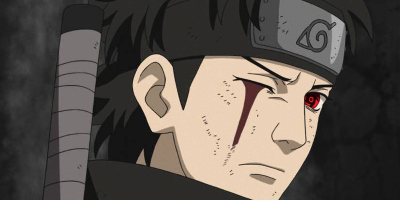 Shisui loses one eye