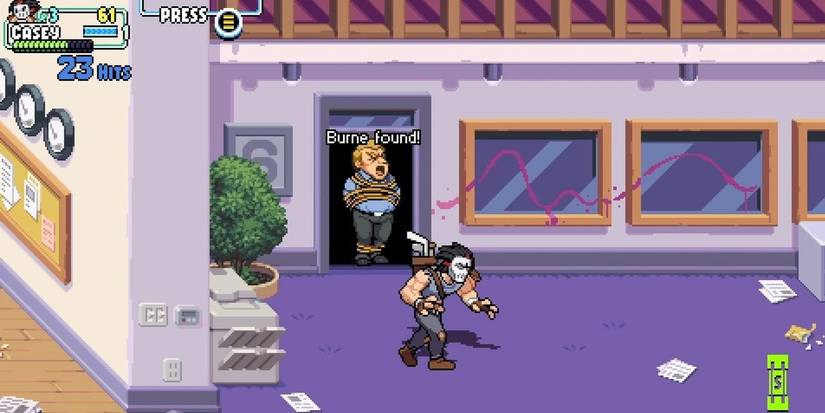 Shredder's Revenge- Cartoon Cameo Burne Thompson Casey Jones