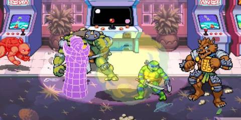 Shredder's Revenge- Tokka and Rahzar Tempestra Boss Fight