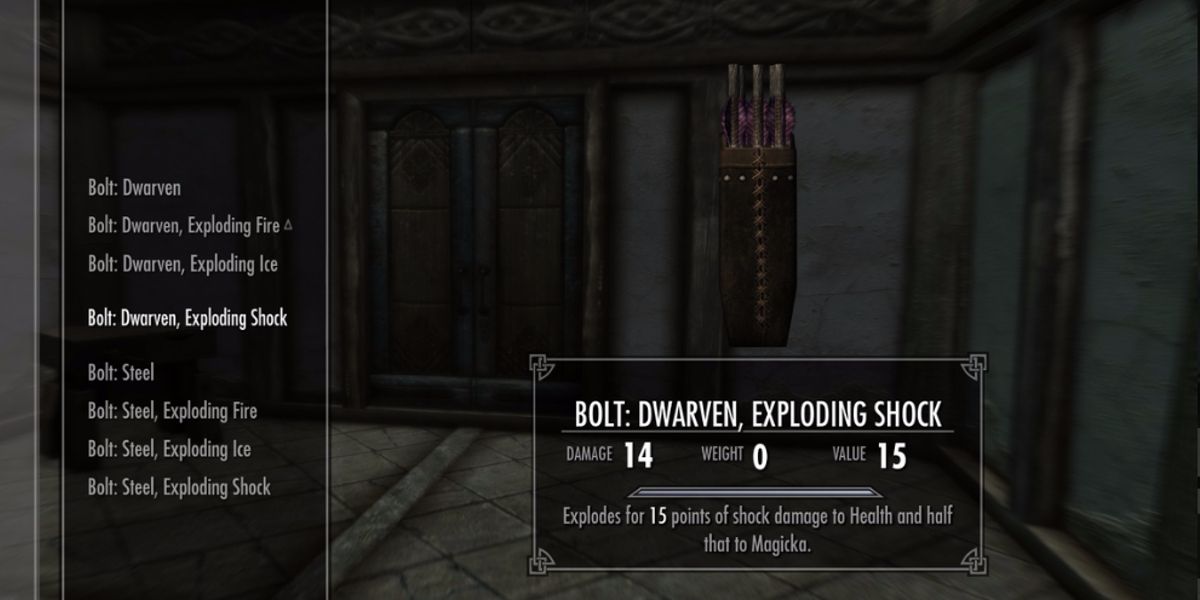 Skyrim Best Inventory Mods Renamed Arrows and Bolts