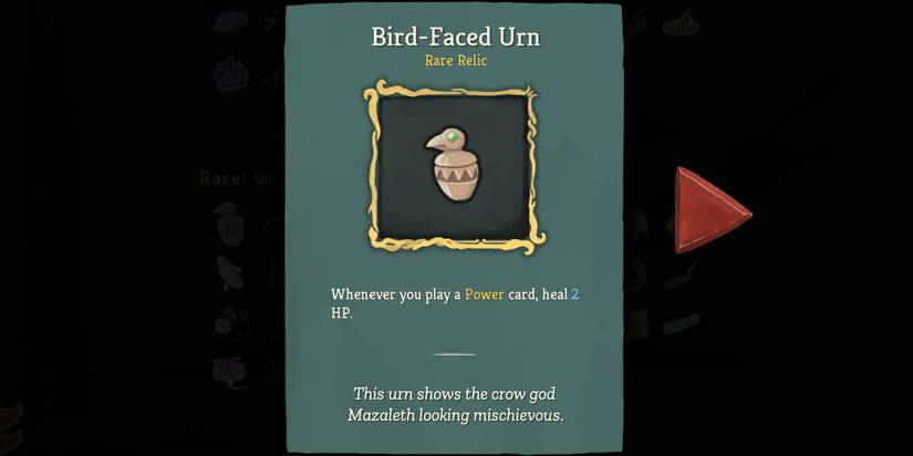 Slay the Spire Bird-Faced Urn Relic