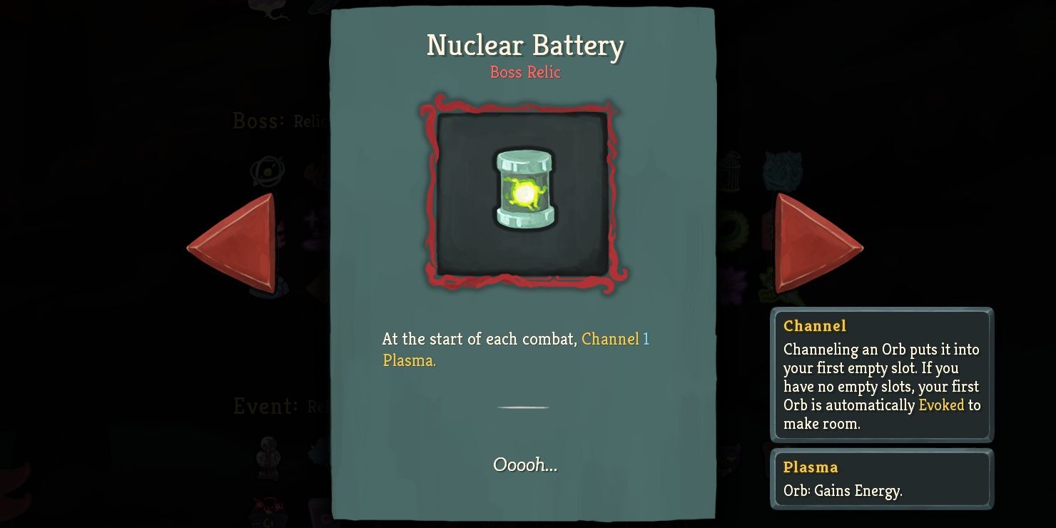 Slay the Spire Nuclear Battery Relic