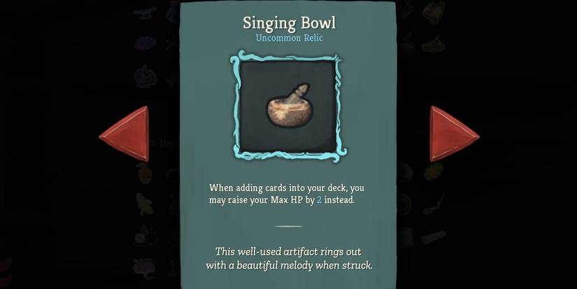 Slay the Spire Singing Bowl Relic