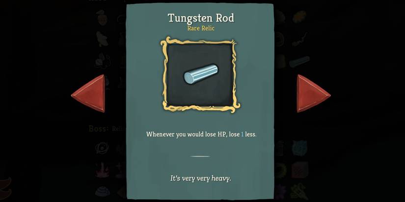 Slay the Spire Tungsten Rod Relic