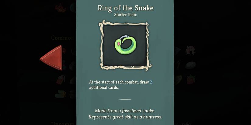 Slay the Spire Ring of the Snake Relic
