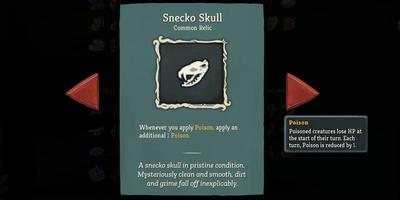 Slay the Spire Snecko Skull Relic