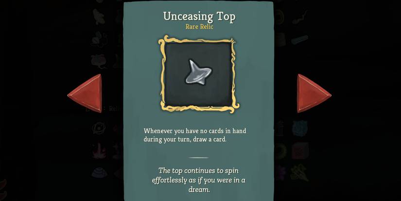 Slay the Spire Unceasing Top Relic