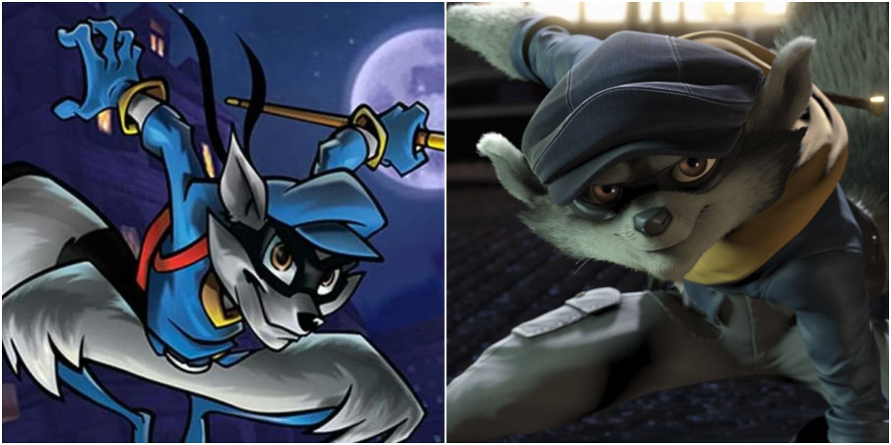 Sly in Sly Cooper and the Thievius Raccoonus and the Sly Cooper Movie