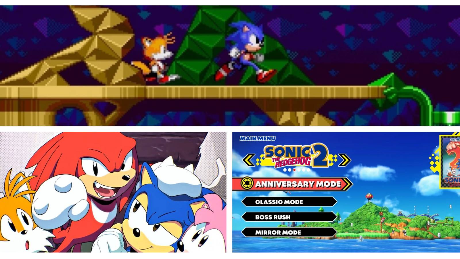 Sonic Origins Changes- Hidden Palace Zone Cutscene Select Screen