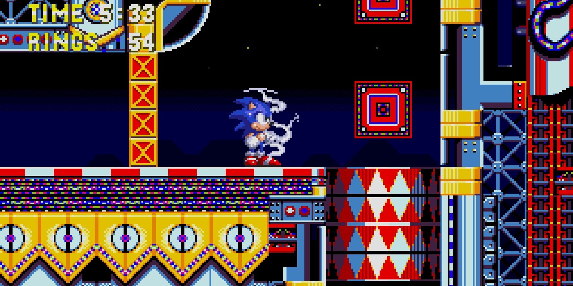 Sonic Origins- Carnival Night Zone Act 2 Barrel 