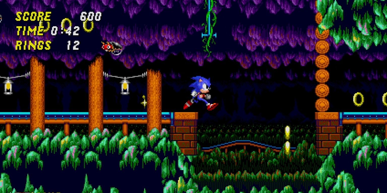 Sonic Origins- Sonic 2 Mystic Cave Act 2 