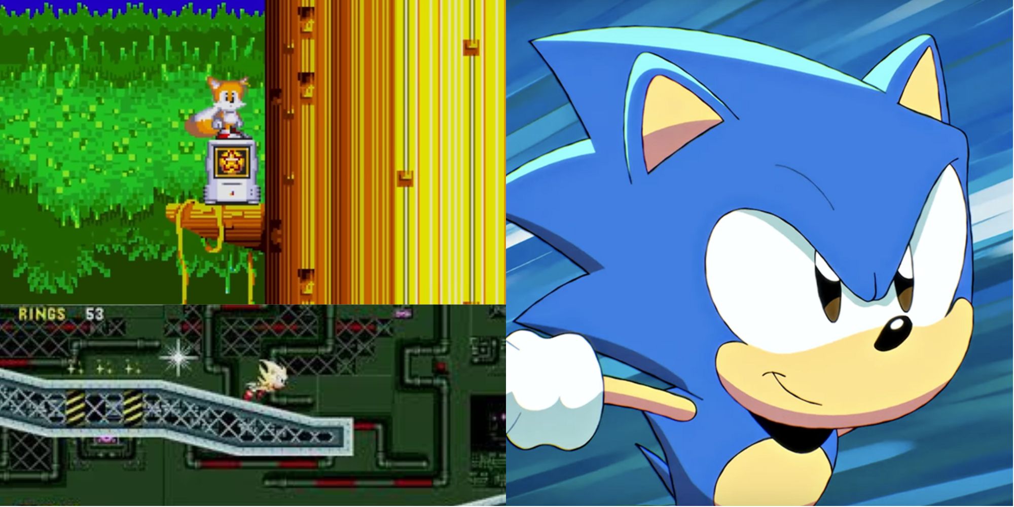 Sonic Mania: Origins of All Zones 