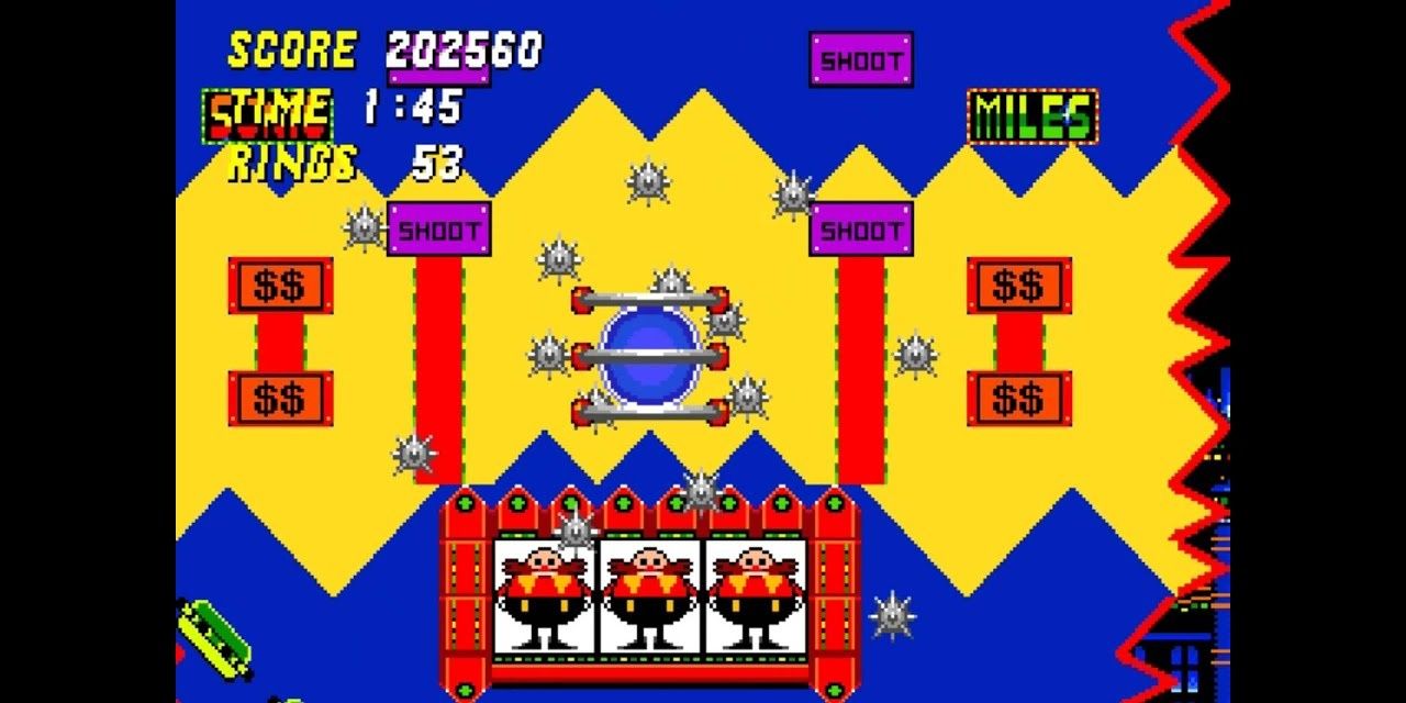 Sonic Origins Stages- Casino Night Zone