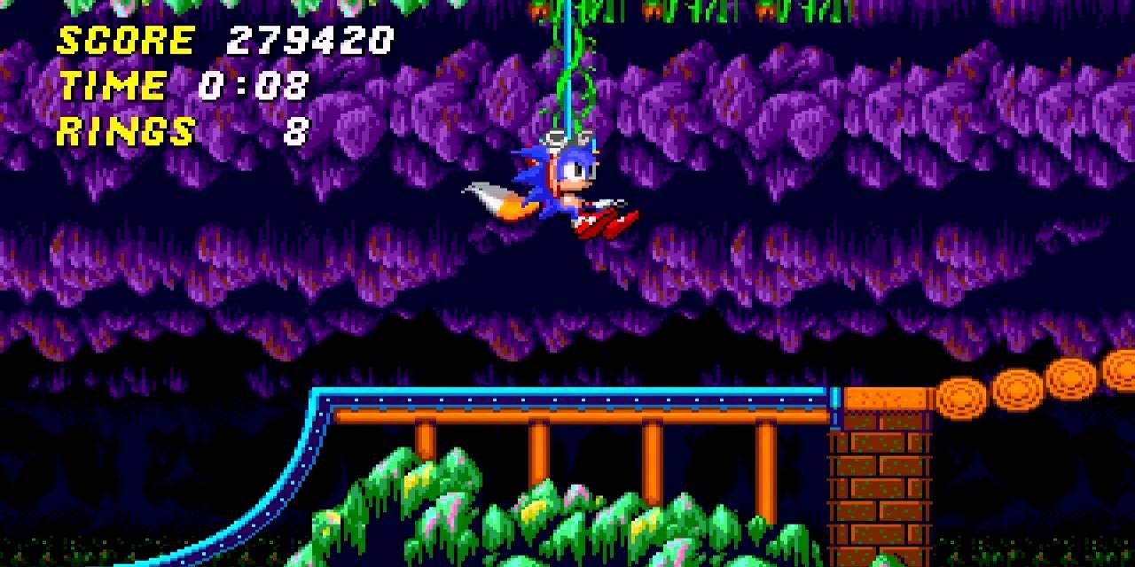 Sonic Origins Stages- Mystic Cave Zone