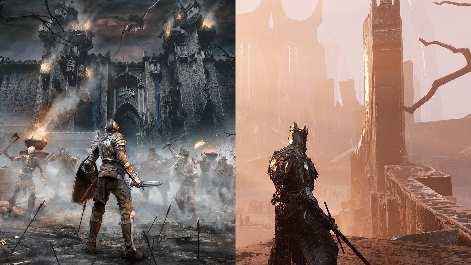 Soulslike Demons Souls v Mortal Shell