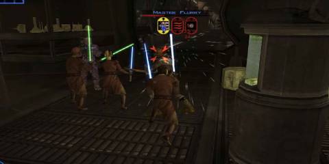 Using a Force Jump In KOTOR