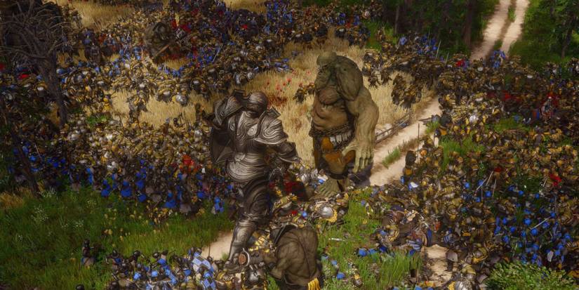 Spellforce 3 - Many people attacking