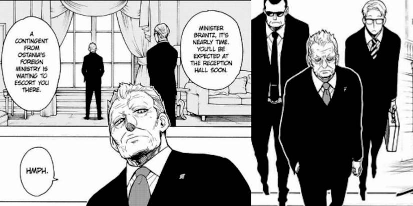 Spy x Family Westalian Foreign Minister Brantz Manga