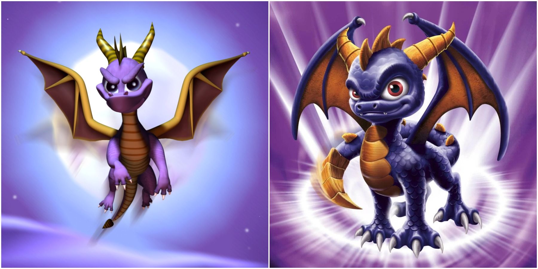 Spyro in Spyro 3: Year of the Dragon and Skylanders