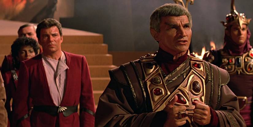 Star Trek III The Search For Spock Sarek Kirk and crew
