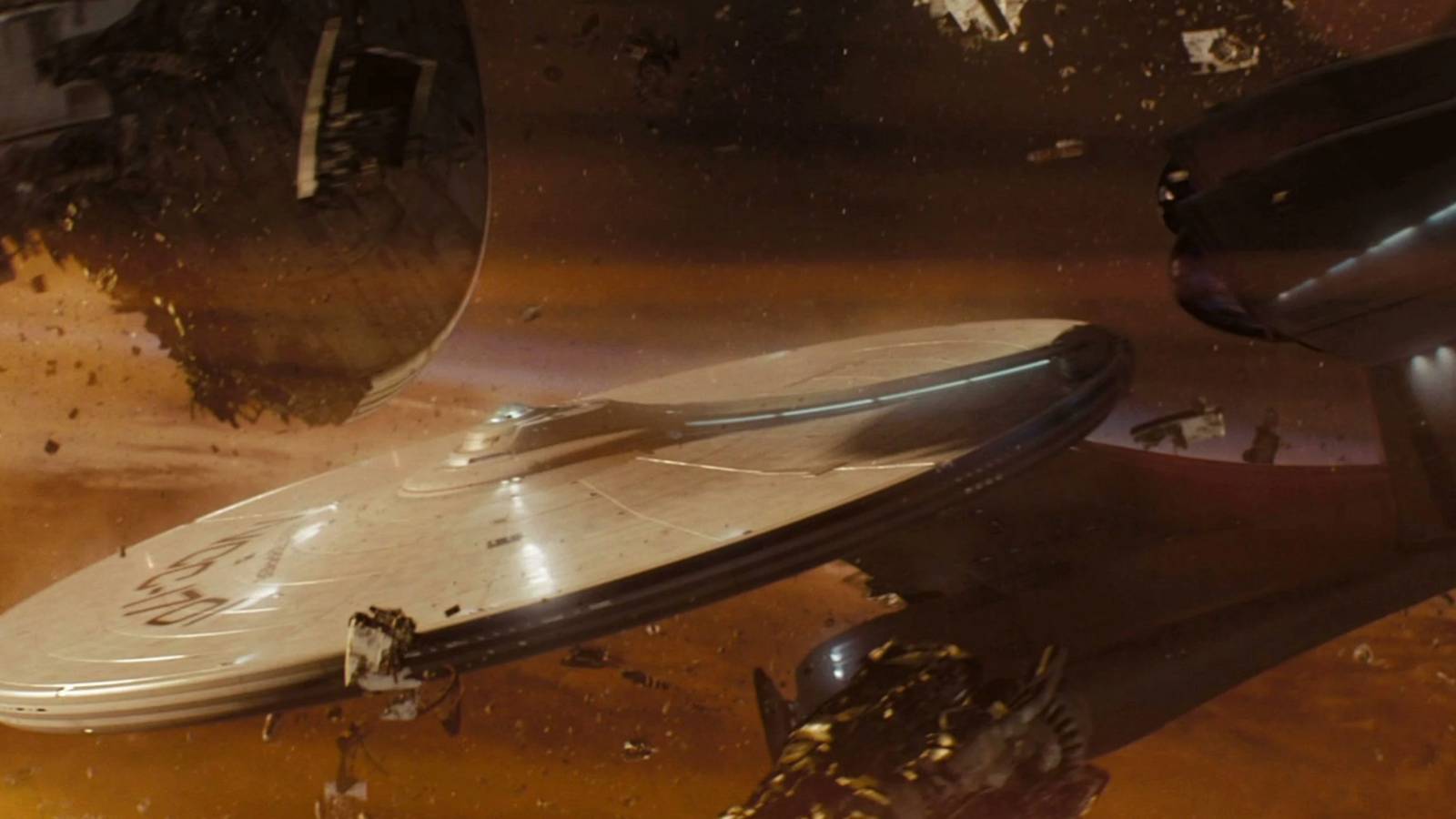 Star Trek space battle