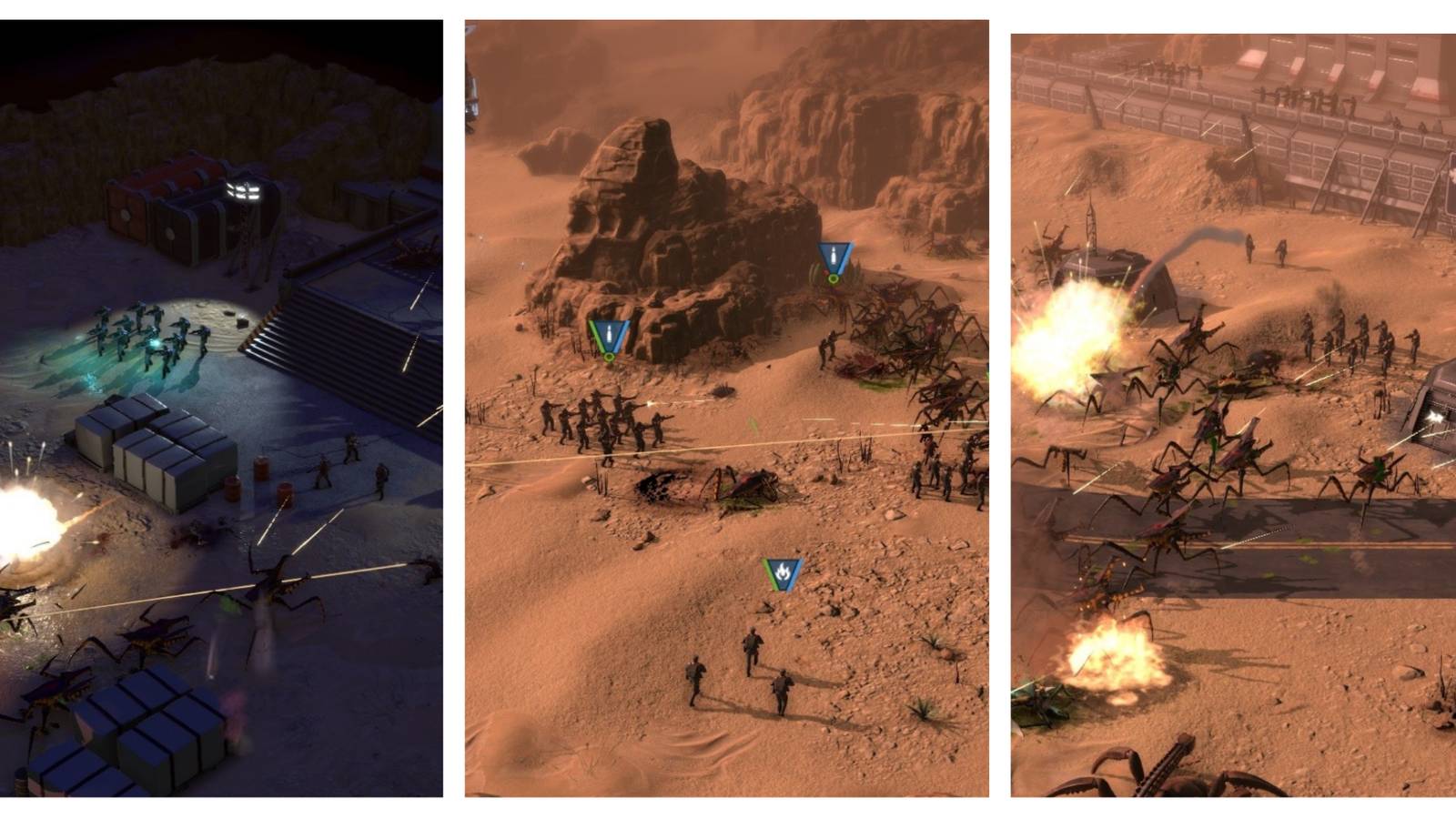 Starship Troopers - 3 joined images