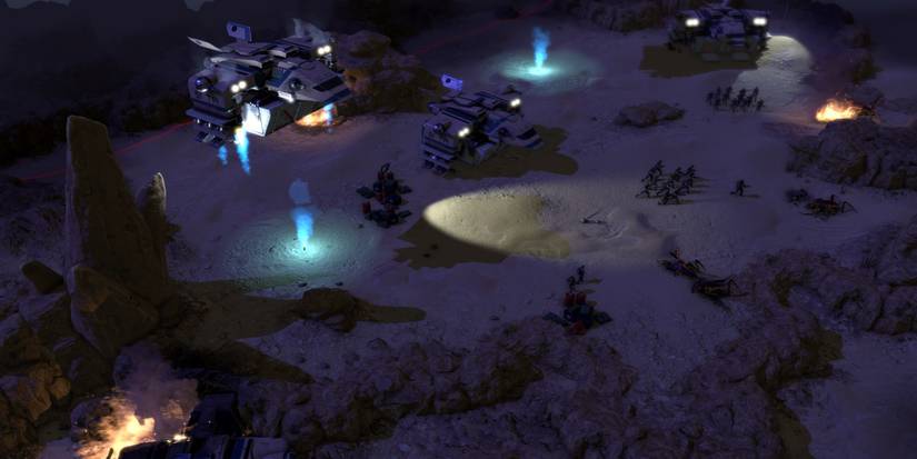 Starship Troopers Terran Command - At Night