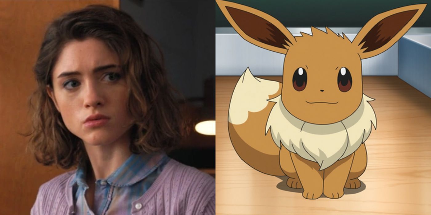 Stranger Things Pokemon Partner Nancy Eevee