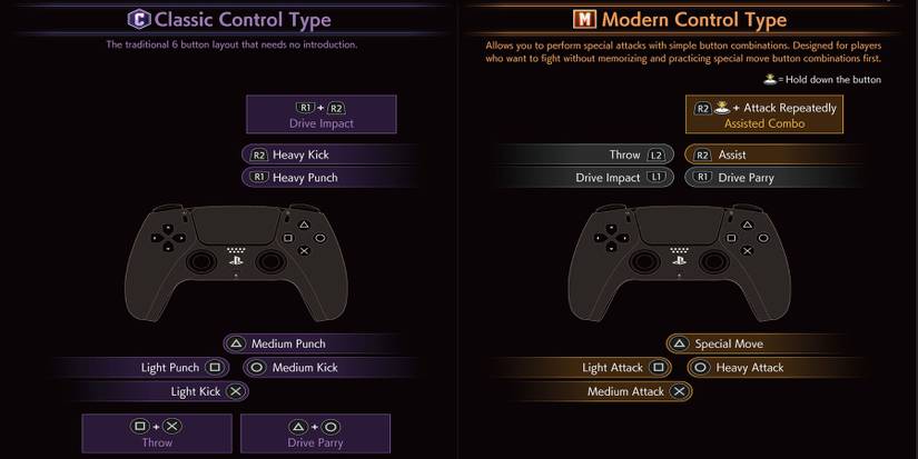 Street Fighter 6 Modern Control Scheme