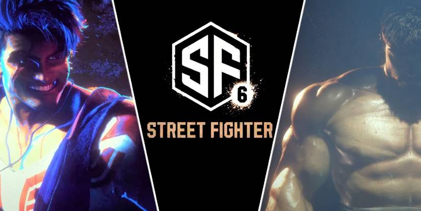 Street Fighter 6 Ryu Luke Title Card