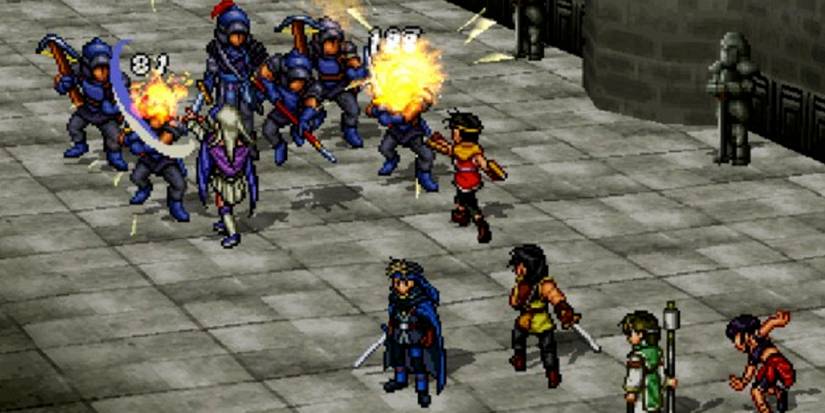 Gameplay Still From Suikoden II