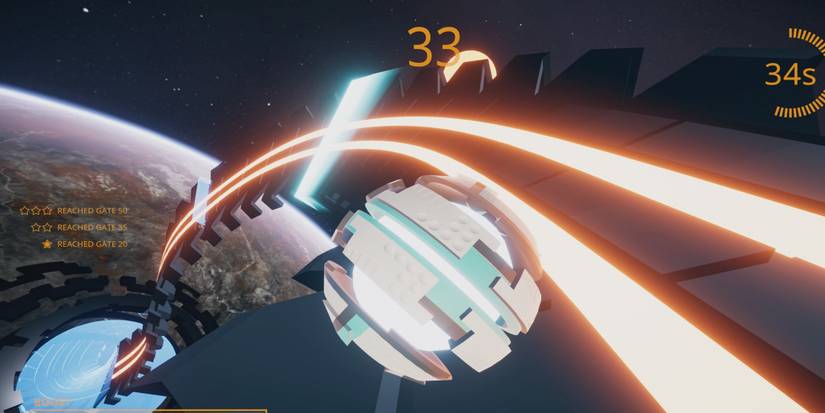 Super Impossible Road - going downhill