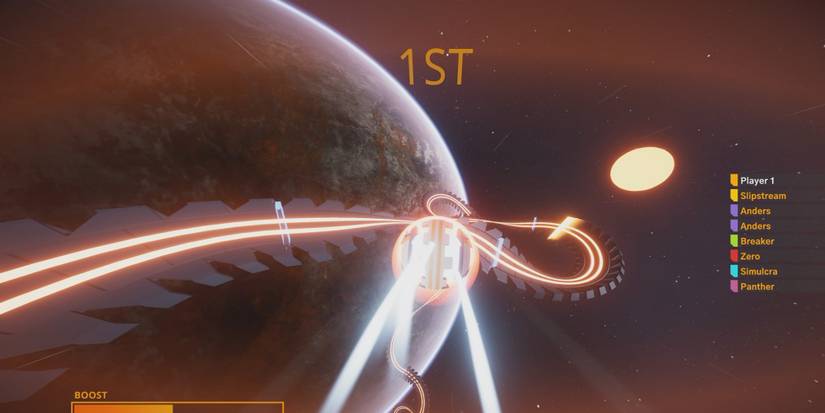 Super Impossible Road - a large planet