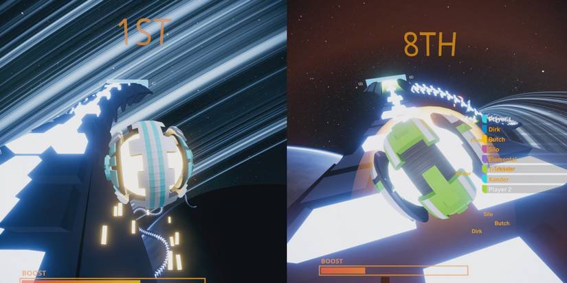 Super Impossible Road - Split Screen mode