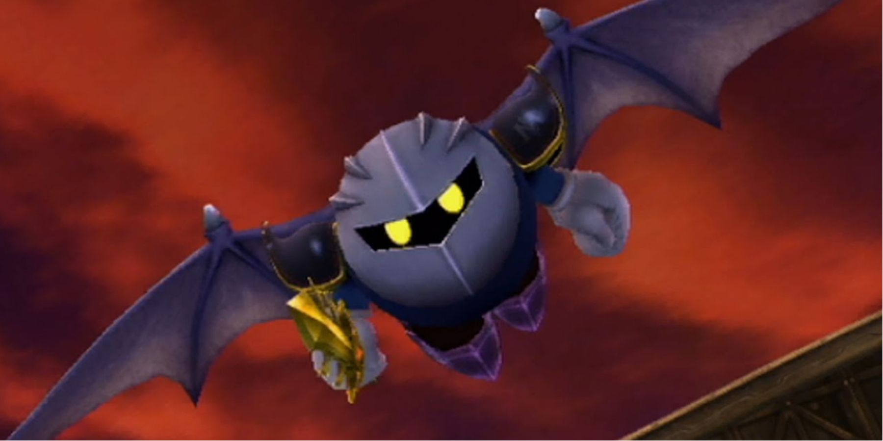 Super Smash Brothers Brawl Meta Knight Diving From The Air