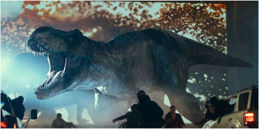 T Rex Jurassic World Dominion 