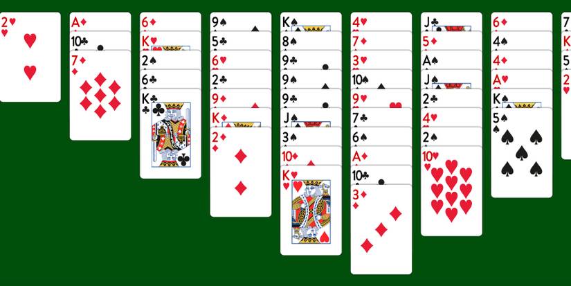 Tableau in Solitaire