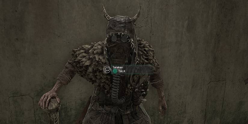 Tarakan facing the player in Chernobylite