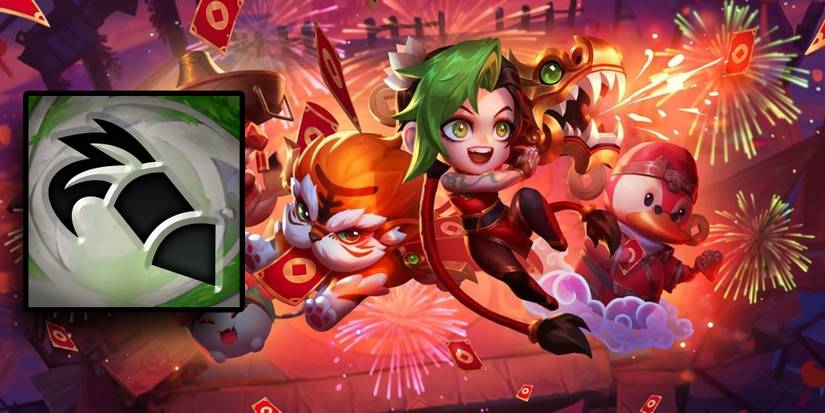 Teamfight Tactics Dragonlands - Revel Jinx With Revel Insignia Overlaid On Top