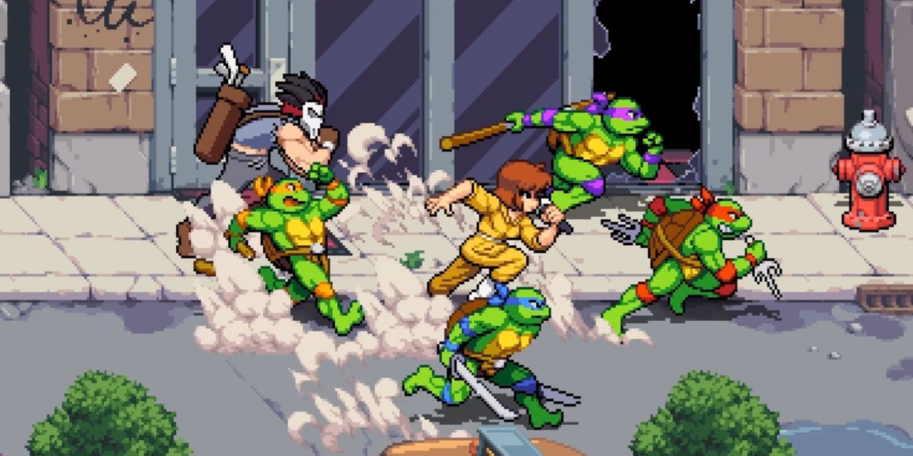 Teenage Mutant Ninja Turtles: Shredders Revenge 6 Player Overkill