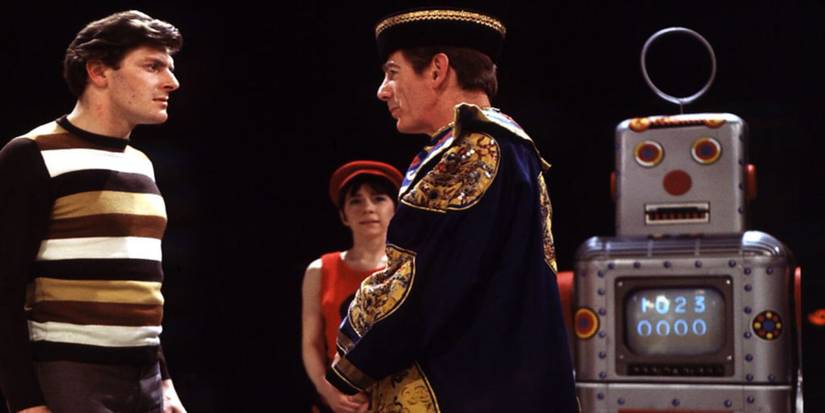 The Celestial Toymaker and Steven 