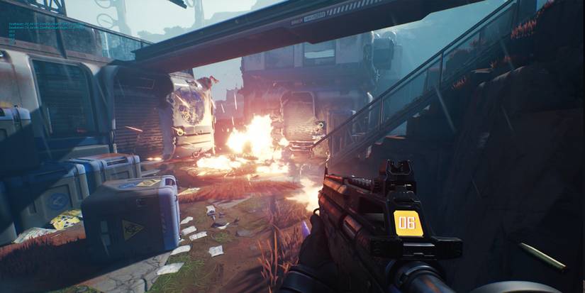 The Cycle Frontier - Large explosion